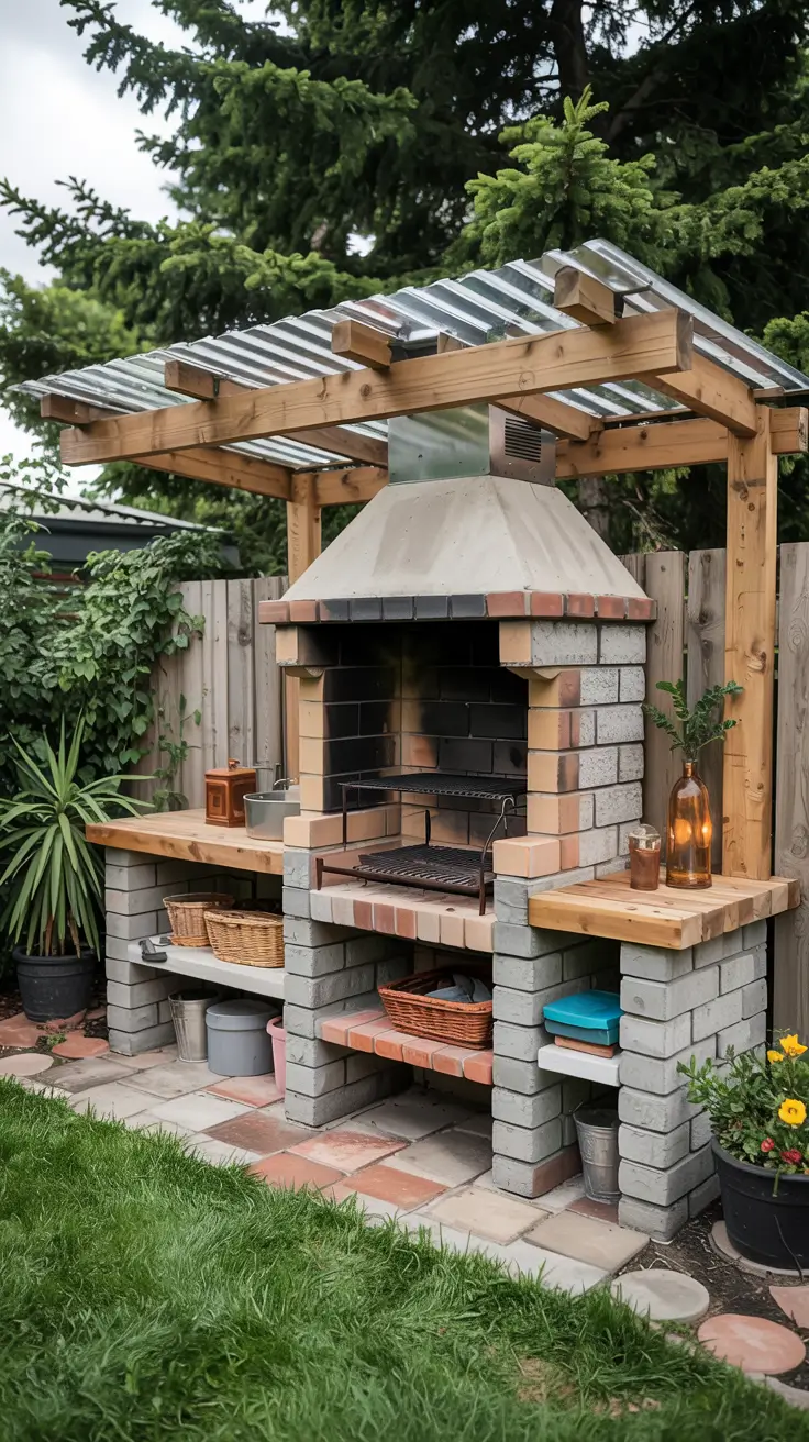 Outdoor BBQ Area with Roof 2026: Covered Ideas for Stylish & Budget-Friendly Backyards
