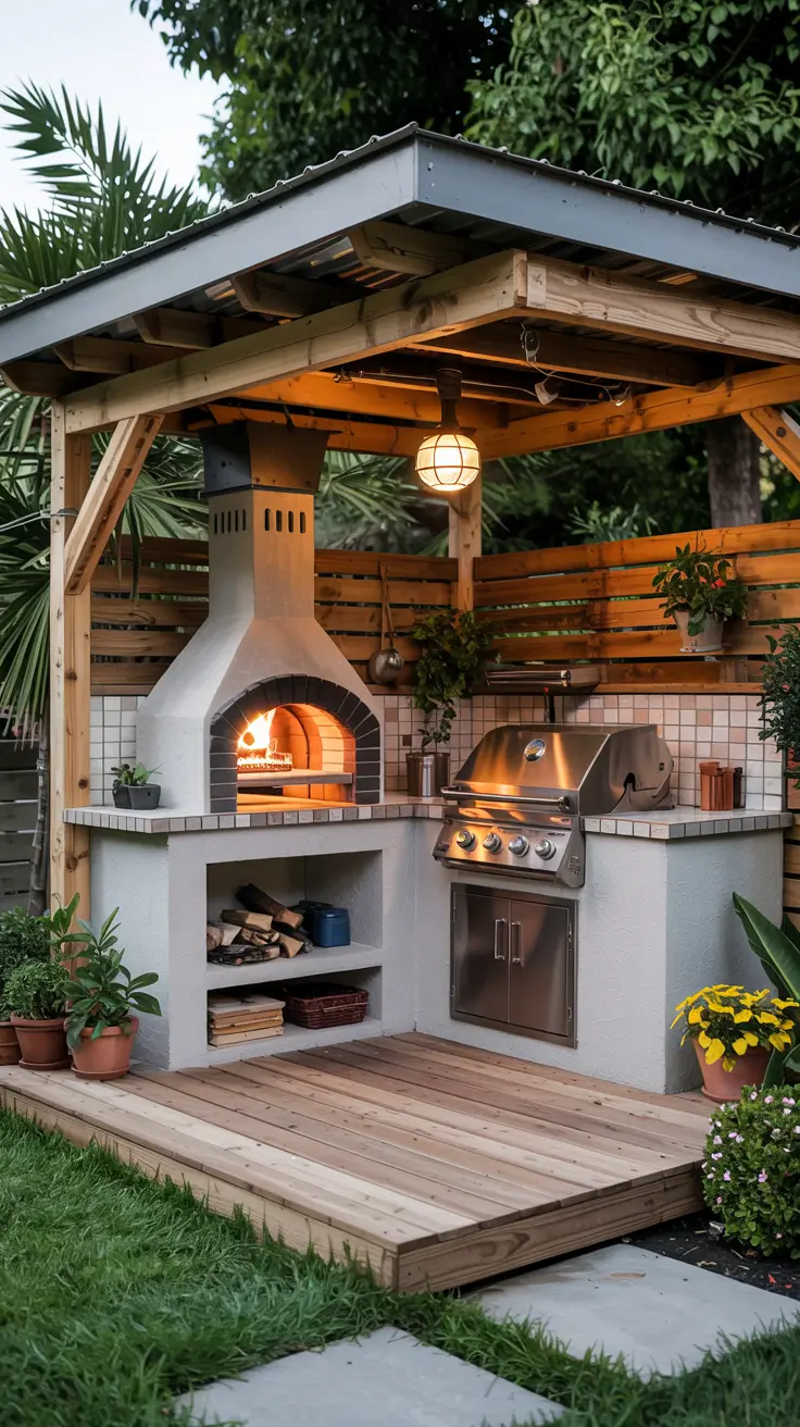 Outdoor BBQ Area with Roof 2026: Covered Ideas for Stylish & Budget-Friendly Backyards