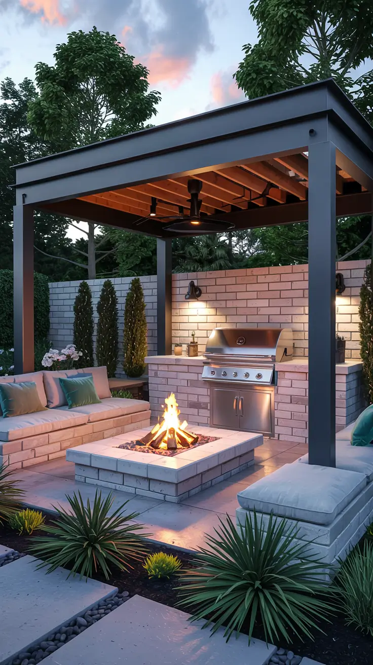 Outdoor BBQ Area with Roof 2026: Covered Ideas for Stylish & Budget-Friendly Backyards