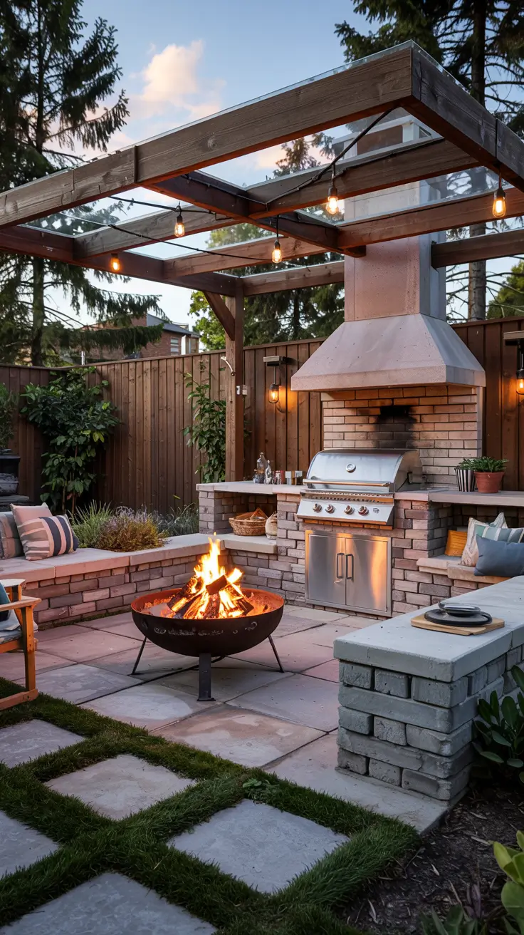 Outdoor BBQ Area with Roof 2026: Covered Ideas for Stylish & Budget-Friendly Backyards