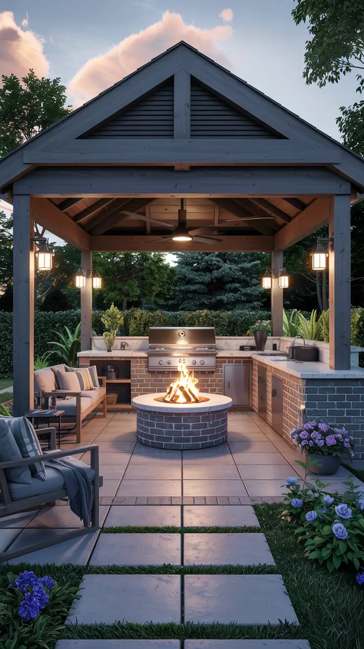 Outdoor BBQ Area with Roof 2026: Covered Ideas for Stylish & Budget-Friendly Backyards