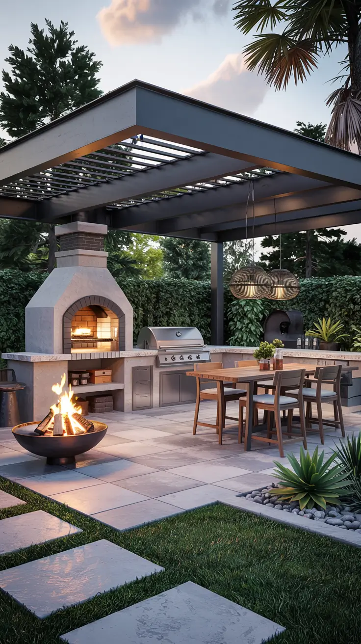 Outdoor BBQ Area with Roof 2026: Covered Ideas for Stylish & Budget-Friendly Backyards