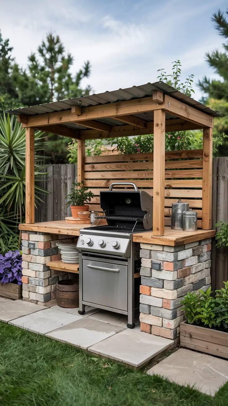 Outdoor BBQ Area with Roof 2026: Covered Ideas for Stylish & Budget-Friendly Backyards