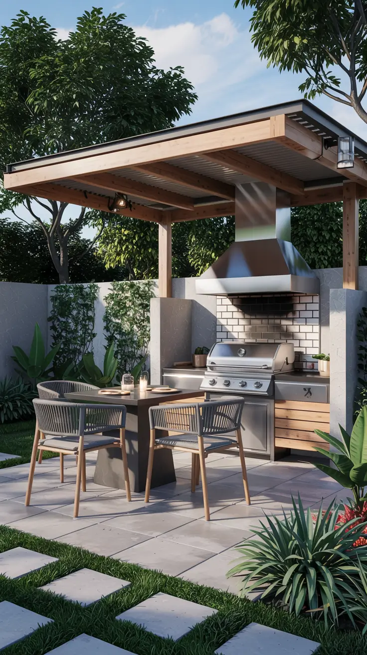 Outdoor BBQ Area with Roof 2026: Covered Ideas for Stylish & Budget-Friendly Backyards