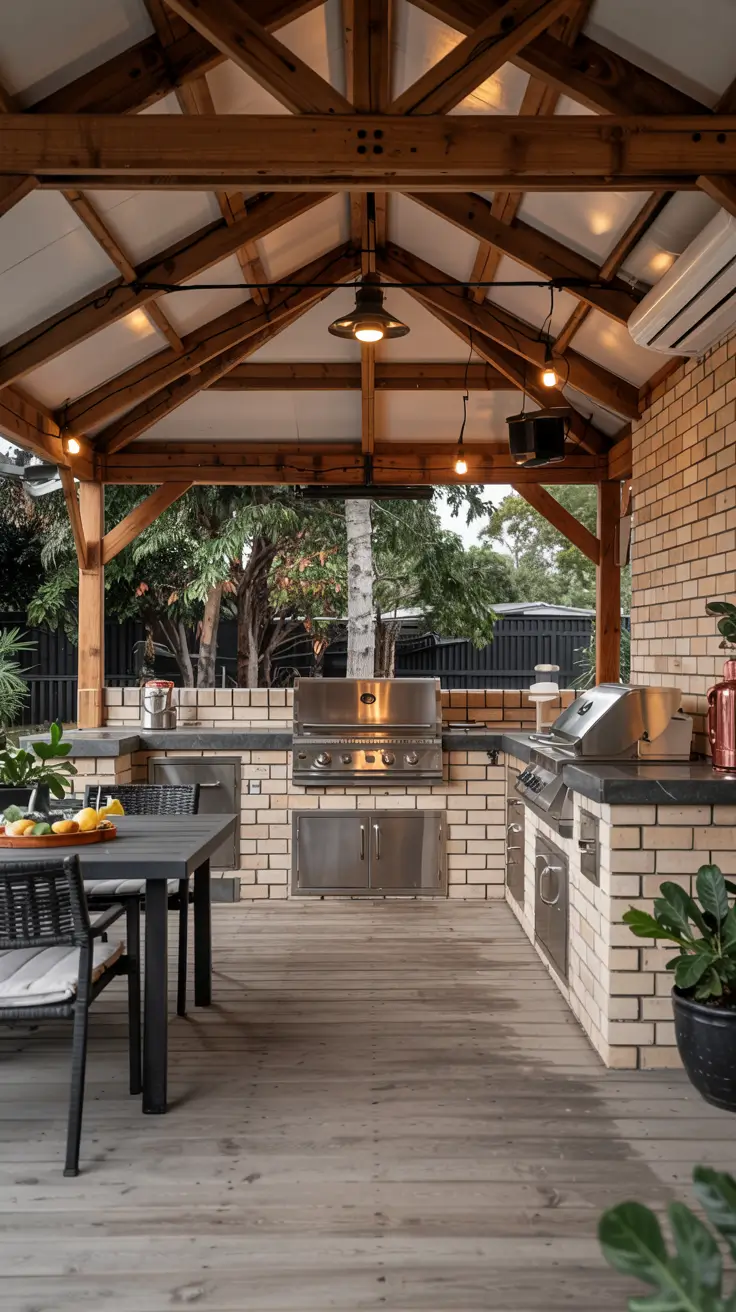 Outdoor BBQ Area with Roof 2026: Covered Ideas for Stylish & Budget-Friendly Backyards