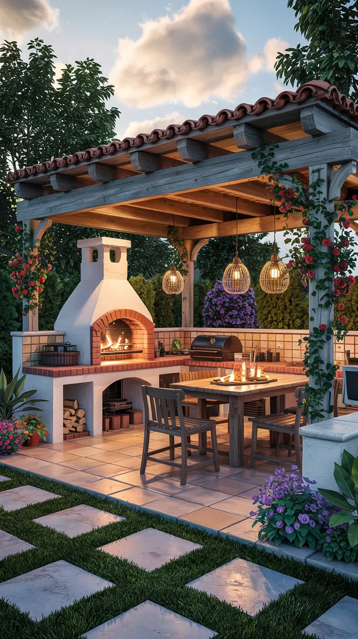 Outdoor BBQ Area with Roof 2026: Covered Ideas for Stylish & Budget-Friendly Backyards