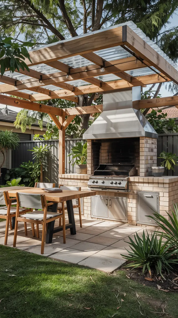 Outdoor BBQ Area with Roof 2026: Covered Ideas for Stylish & Budget-Friendly Backyards