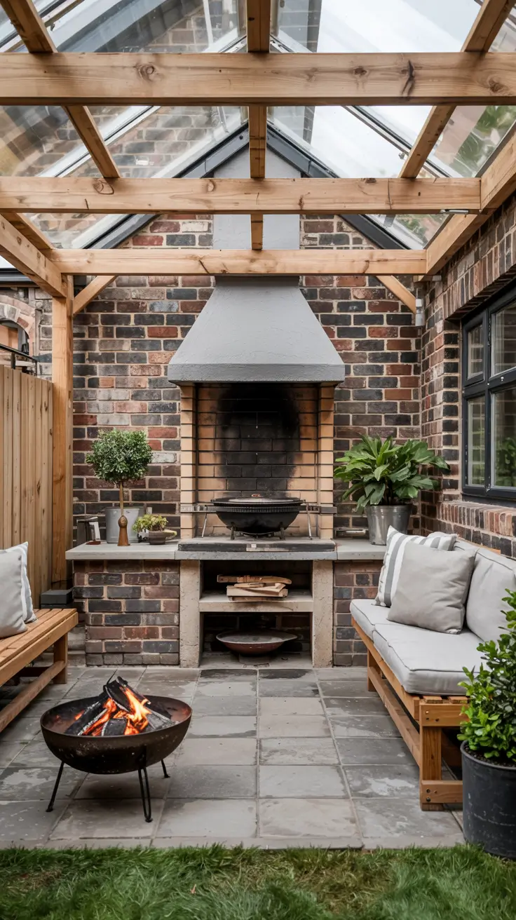 Outdoor BBQ Area with Roof 2026: Covered Ideas for Stylish & Budget-Friendly Backyards