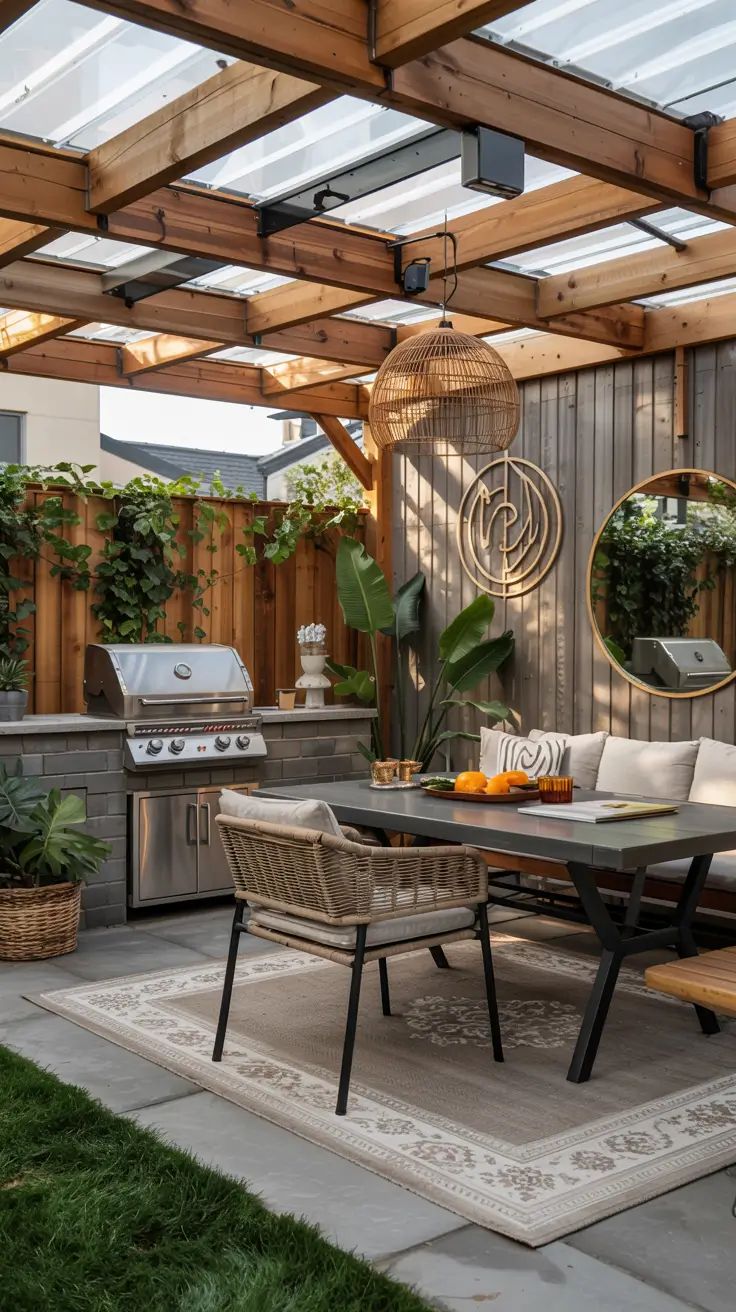 Outdoor BBQ Area with Roof 2026: Covered Ideas for Stylish & Budget-Friendly Backyards