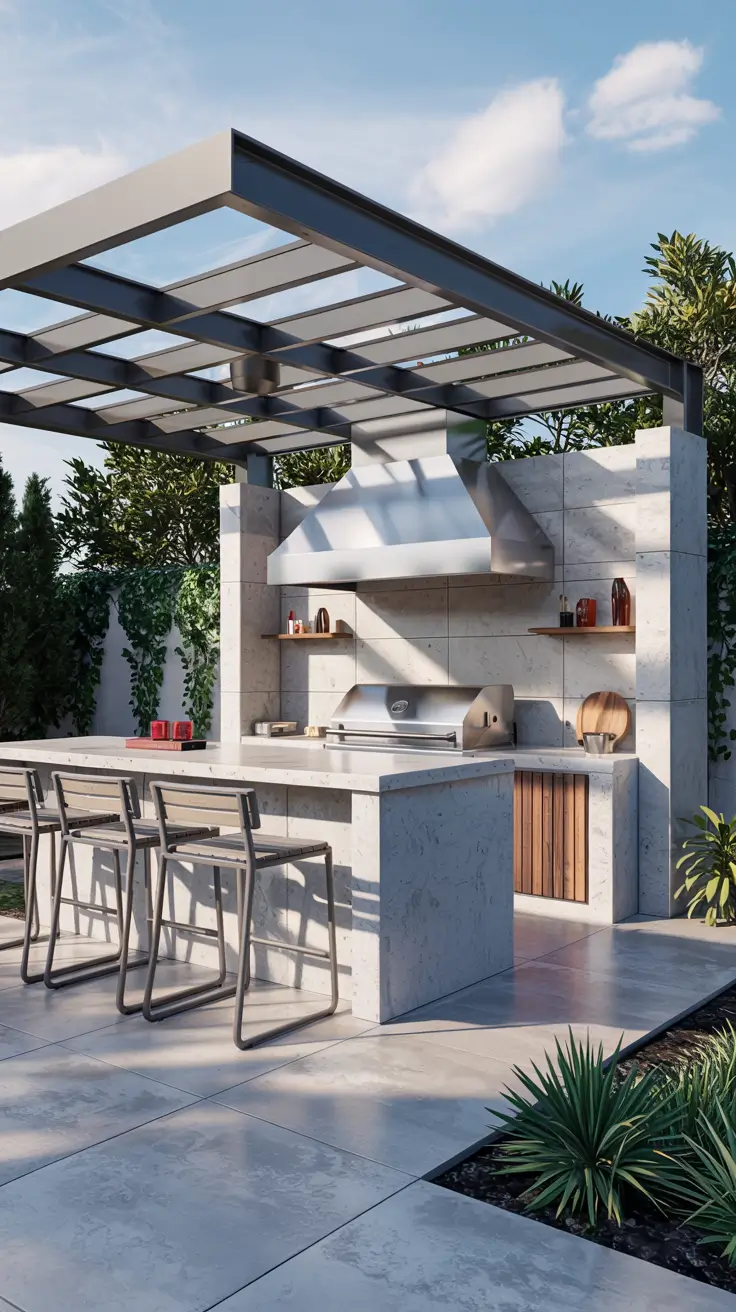 Outdoor BBQ Area with Roof 2026: Covered Ideas for Stylish & Budget-Friendly Backyards