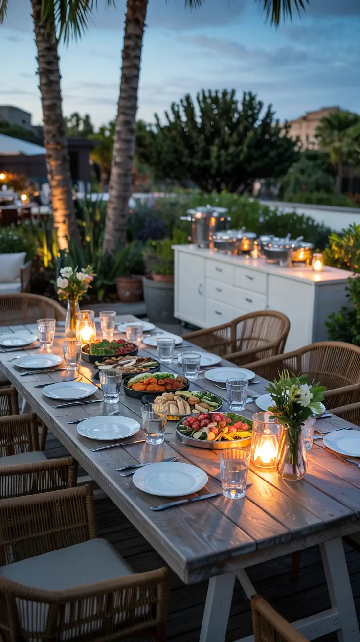 Outdoor Dinner Parties 2026: Elegant Tablescapes, Food & Summer Night Ideas