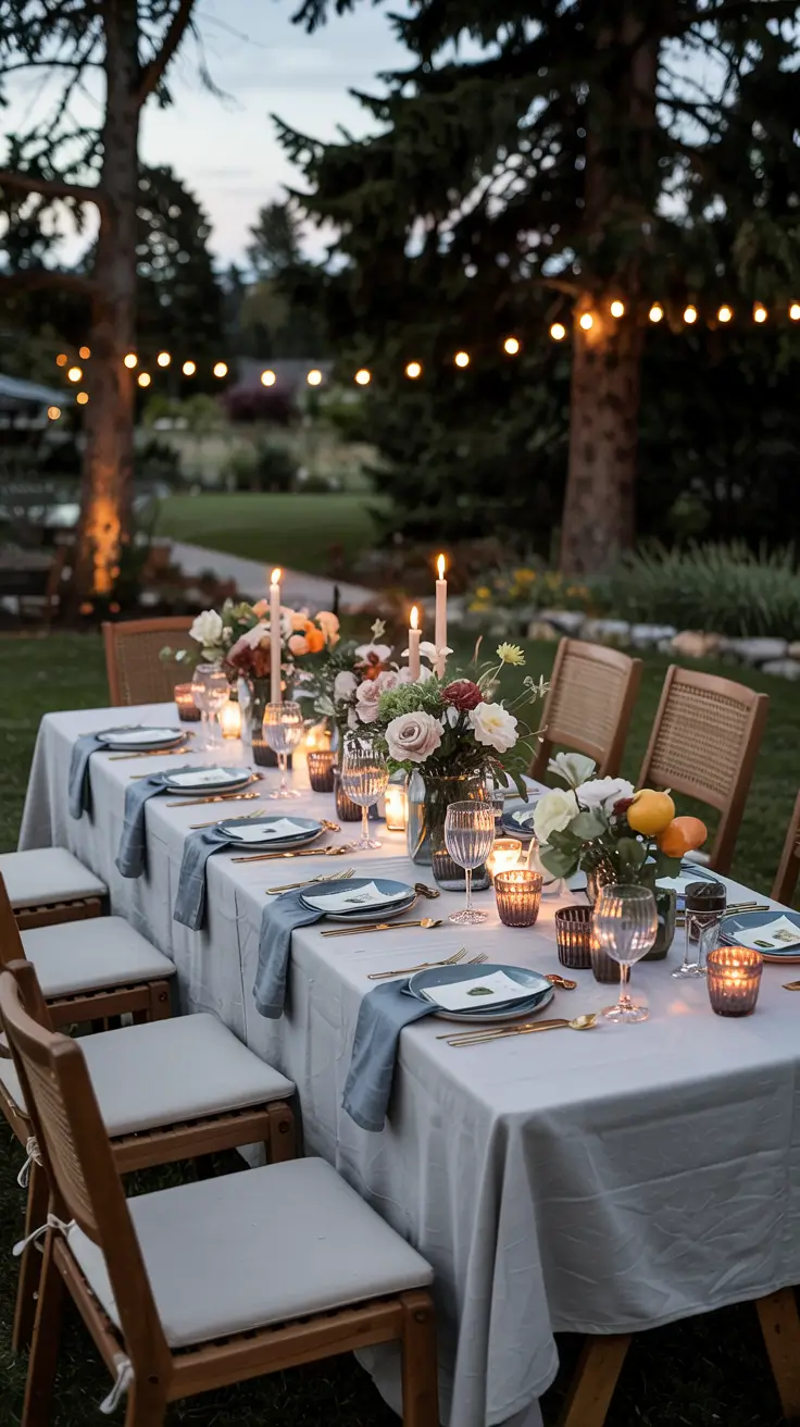 Outdoor Dinner Parties 2026: Elegant Tablescapes, Food & Summer Night Ideas