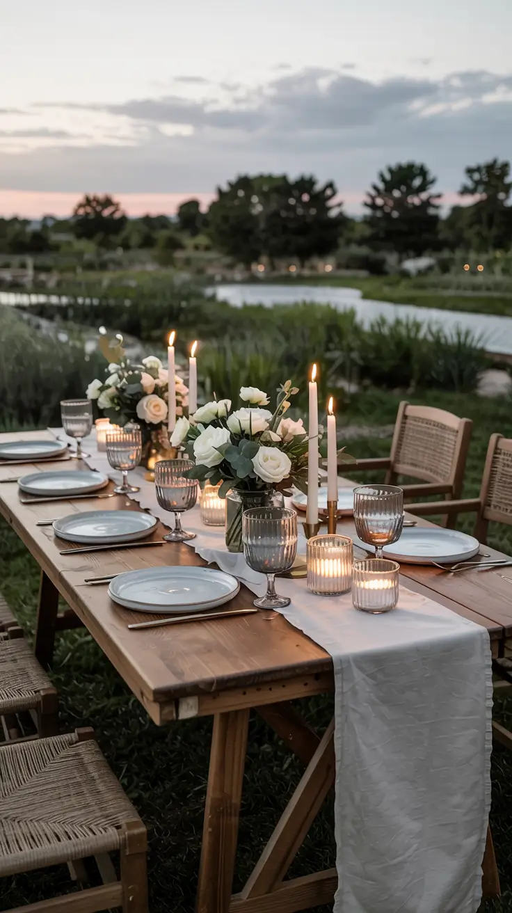 Outdoor Dinner Parties 2026: Elegant Tablescapes, Food & Summer Night Ideas