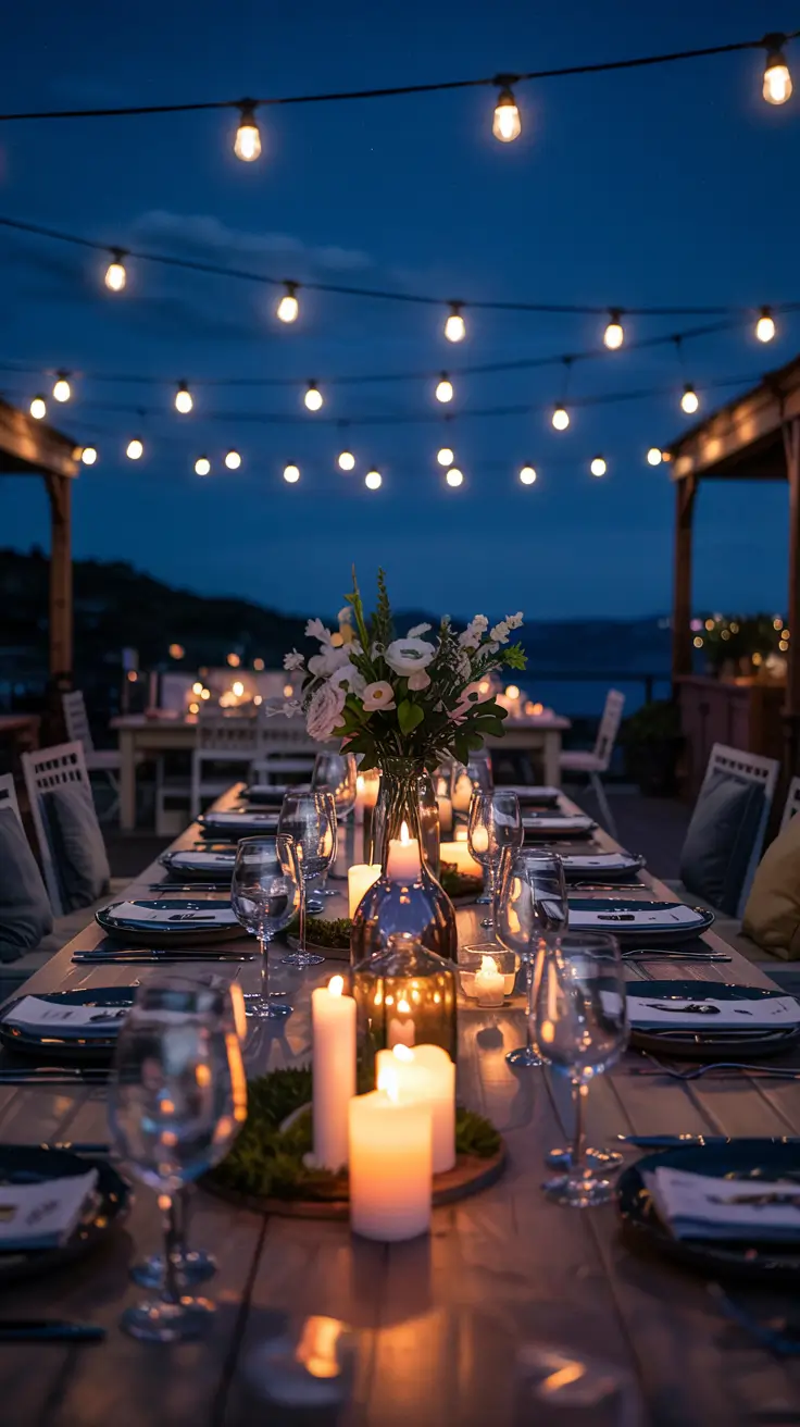 Outdoor Dinner Parties 2026: Elegant Tablescapes, Food & Summer Night Ideas