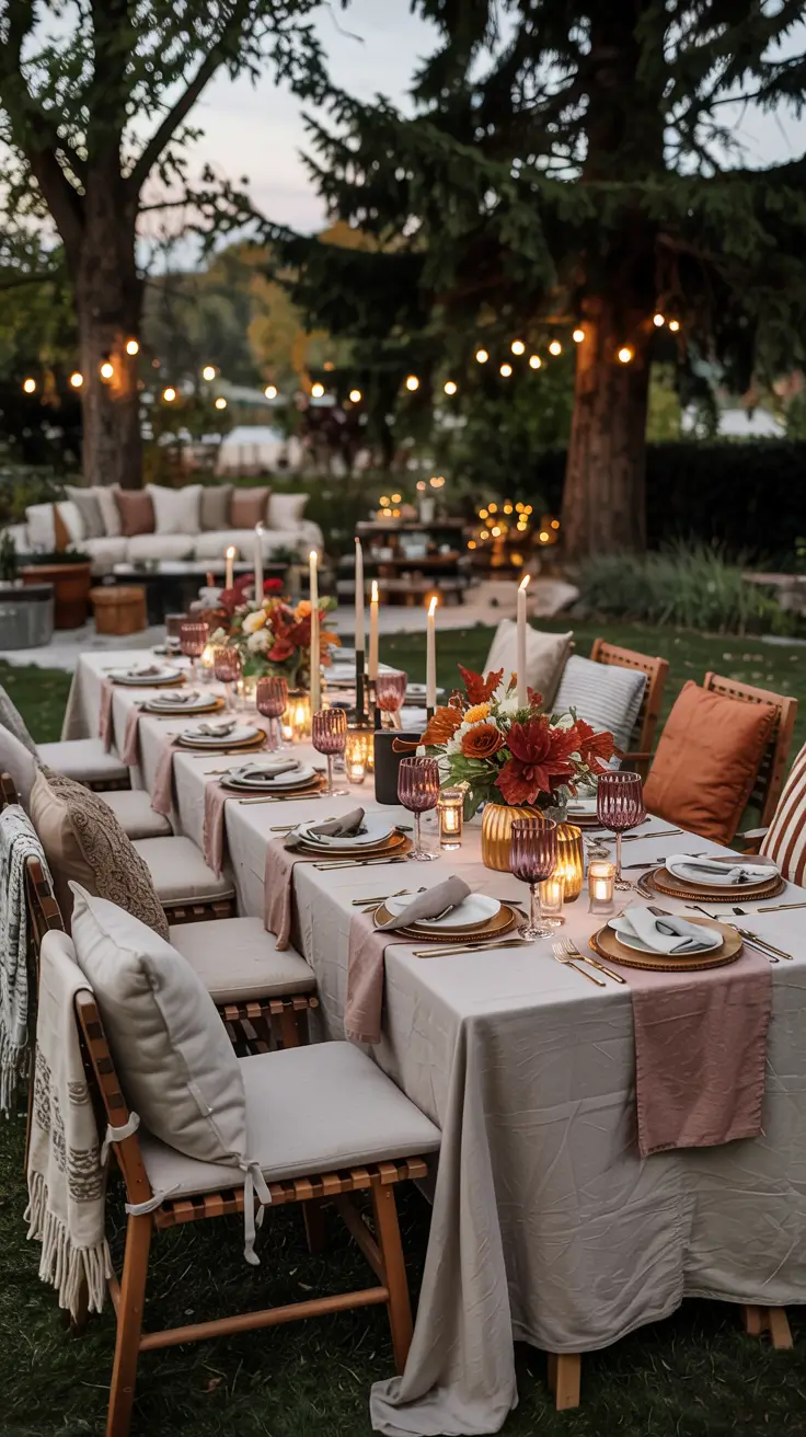Outdoor Dinner Parties 2026: Elegant Tablescapes, Food & Summer Night Ideas