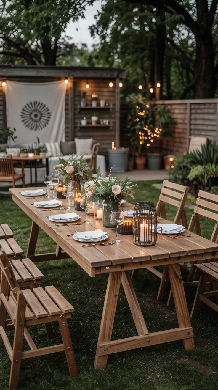 Outdoor Dinner Parties 2026: Elegant Tablescapes, Food & Summer Night Ideas