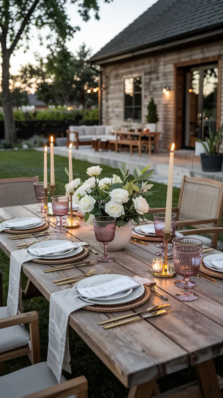 Outdoor Dinner Parties 2026: Elegant Tablescapes, Food & Summer Night Ideas