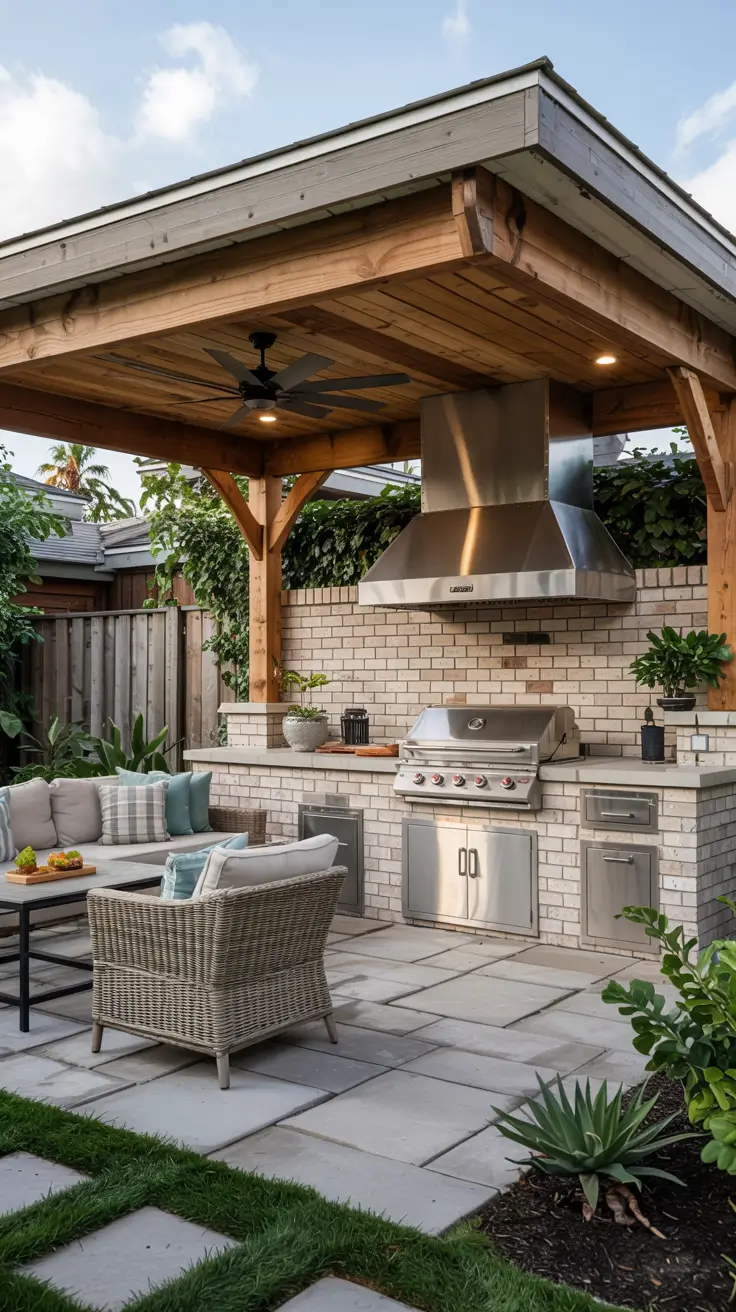 Outdoor Grill Area Ideas 2026: DIY Grill Stations, Covered Patios & BBQ Designs