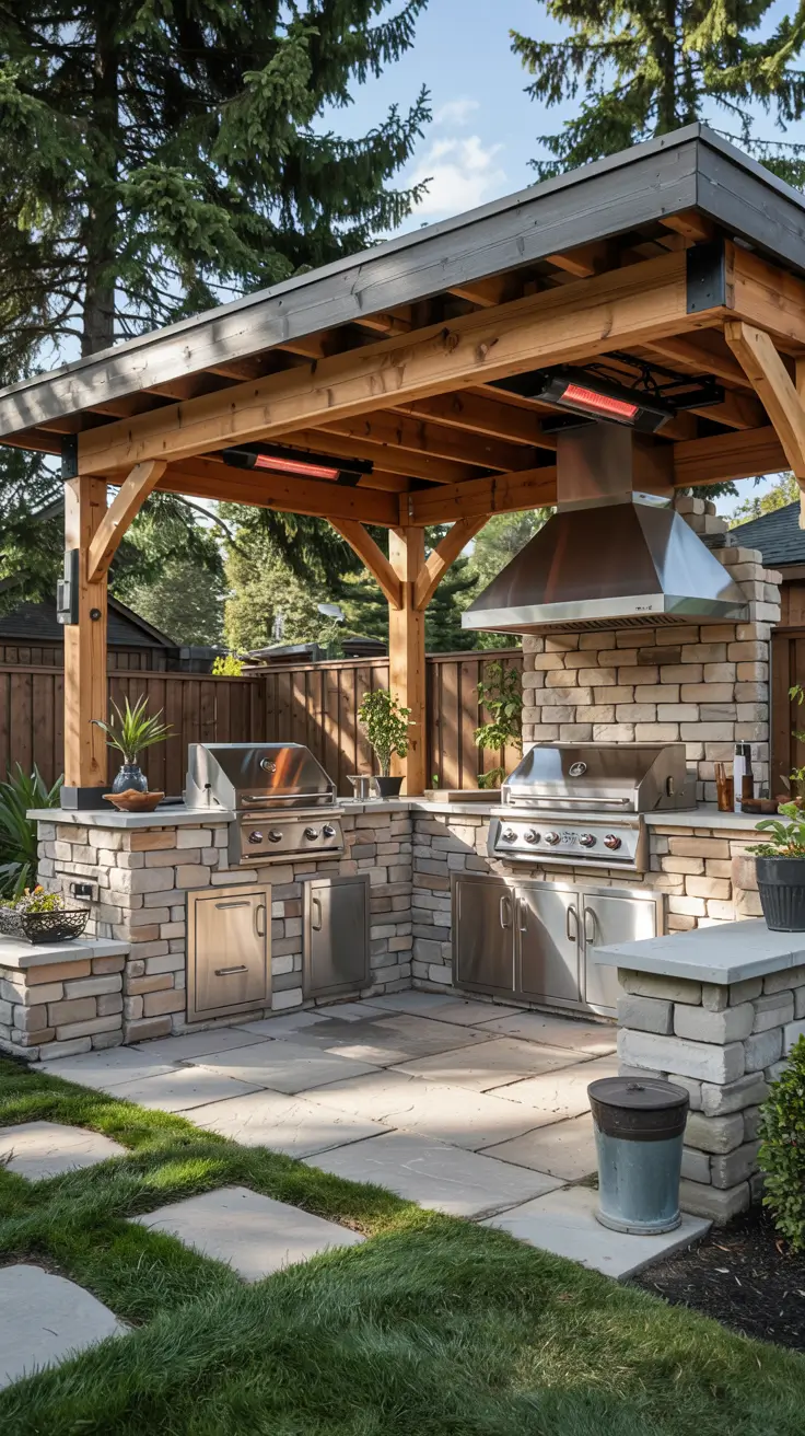 Outdoor Grill Area Ideas 2026: DIY Grill Stations, Covered Patios & BBQ Designs