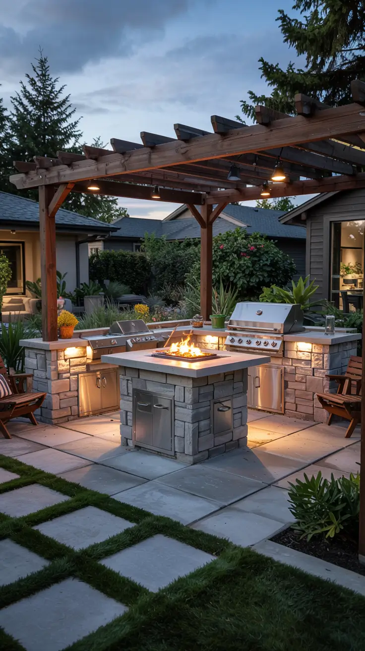 Outdoor Grill Area Ideas 2026: DIY Grill Stations, Covered Patios & BBQ Designs