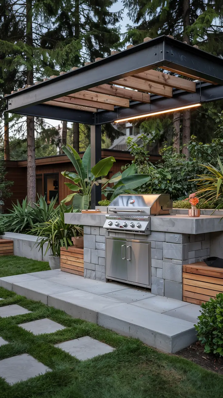 Outdoor Grill Area Ideas 2026: DIY Grill Stations, Covered Patios & BBQ Designs