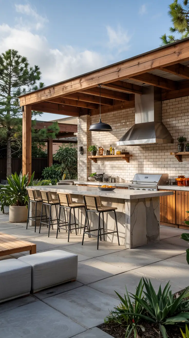 Outdoor Kitchen and Bar Ideas 2026: Modern, Budget-Friendly & Poolside Designs