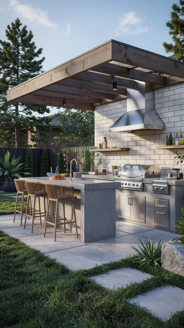 Outdoor Kitchen and Bar Ideas 2026: Modern, Budget-Friendly & Poolside Designs