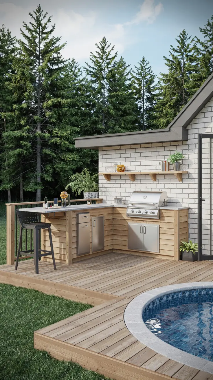 Outdoor Kitchen and Bar Ideas 2026: Modern, Budget-Friendly & Poolside Designs