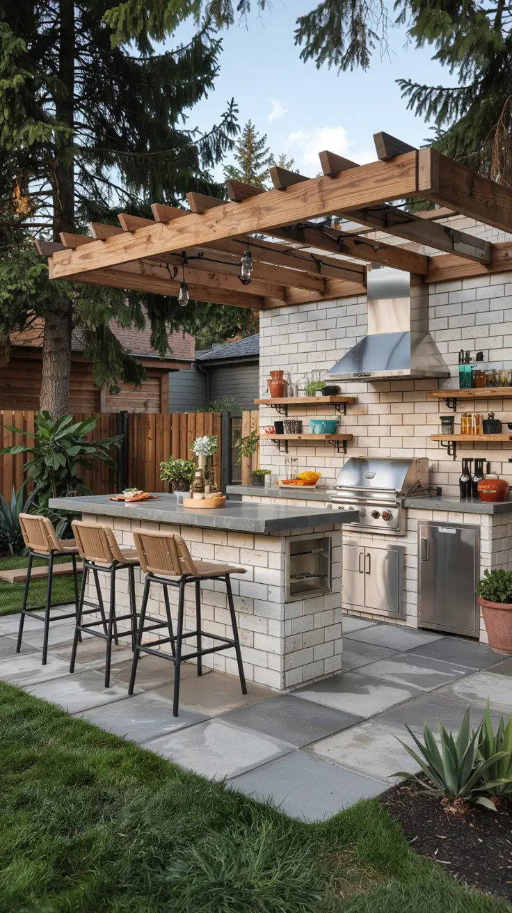 Outdoor Kitchen and Bar Ideas 2026: Modern, Budget-Friendly & Poolside Designs
