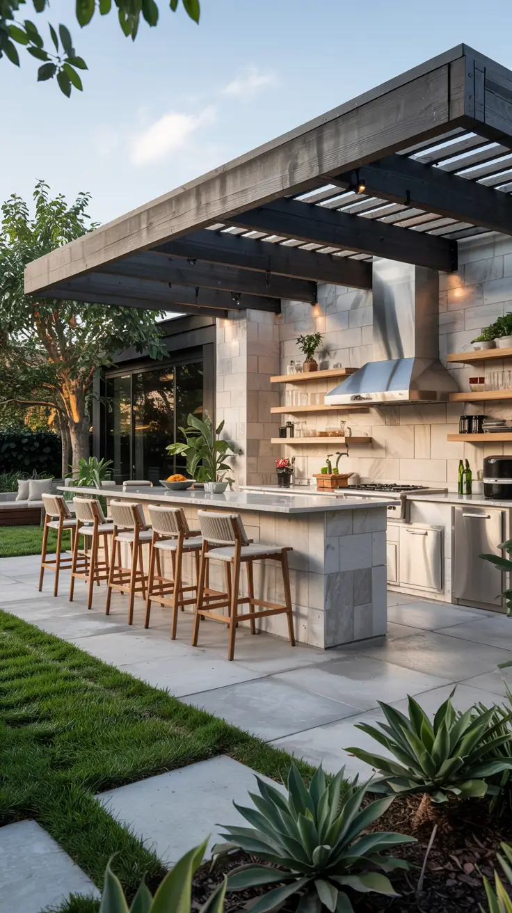 Outdoor Kitchen and Bar Ideas 2026: Modern, Budget-Friendly & Poolside Designs