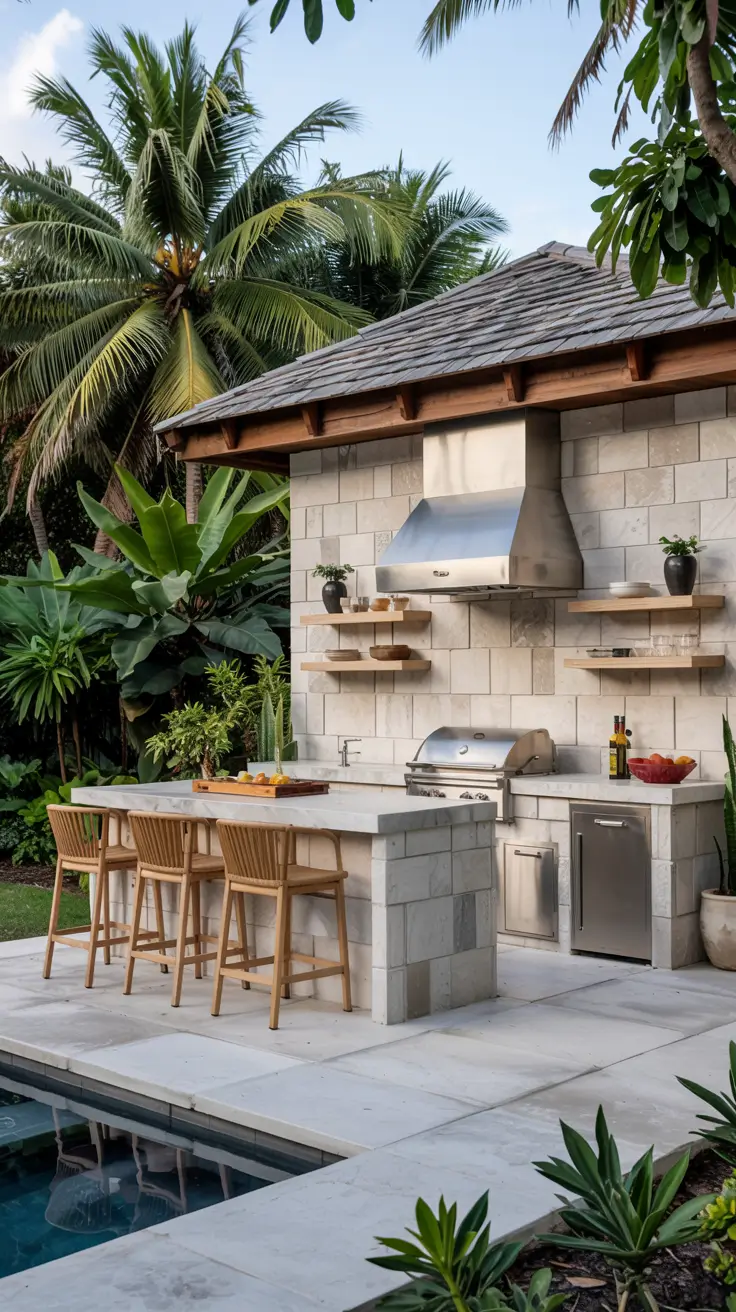Outdoor Kitchen and Bar Ideas 2026: Modern, Budget-Friendly & Poolside Designs