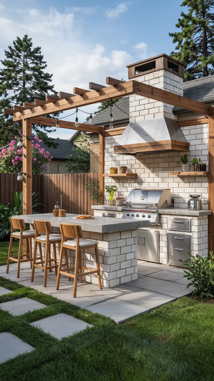 Outdoor Kitchen and Bar Ideas 2026: Modern, Budget-Friendly & Poolside Designs