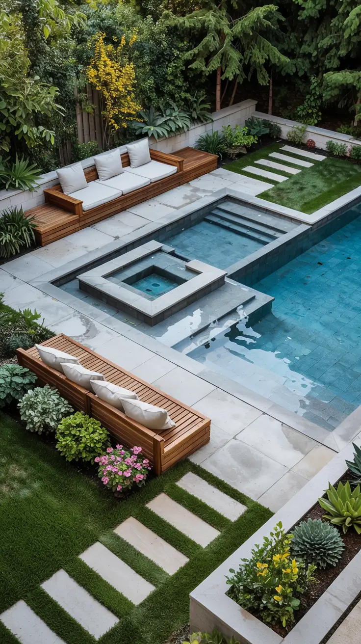 Outdoor Pool Area 2026: Modern Ideas, Decor & Backyard Designs