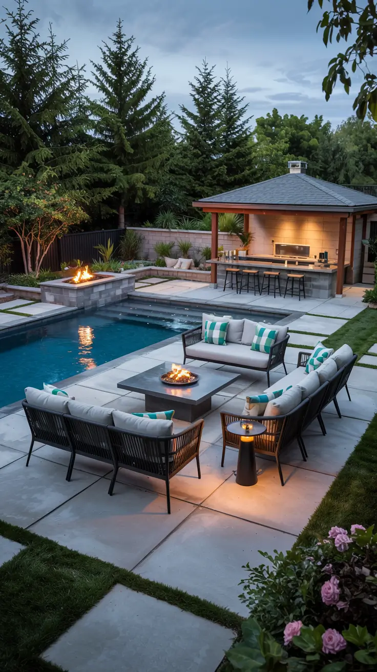 Outdoor Pool Area 2026: Modern Ideas, Decor & Backyard Designs