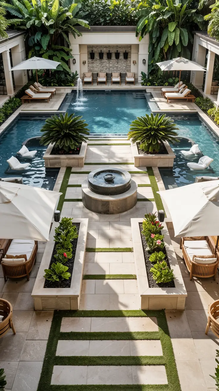 Outdoor Pool Area 2026: Modern Ideas, Decor & Backyard Designs