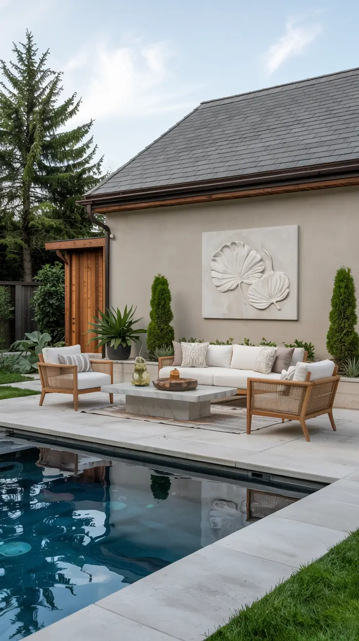 Outdoor Pool Area 2026: Modern Ideas, Decor & Backyard Designs