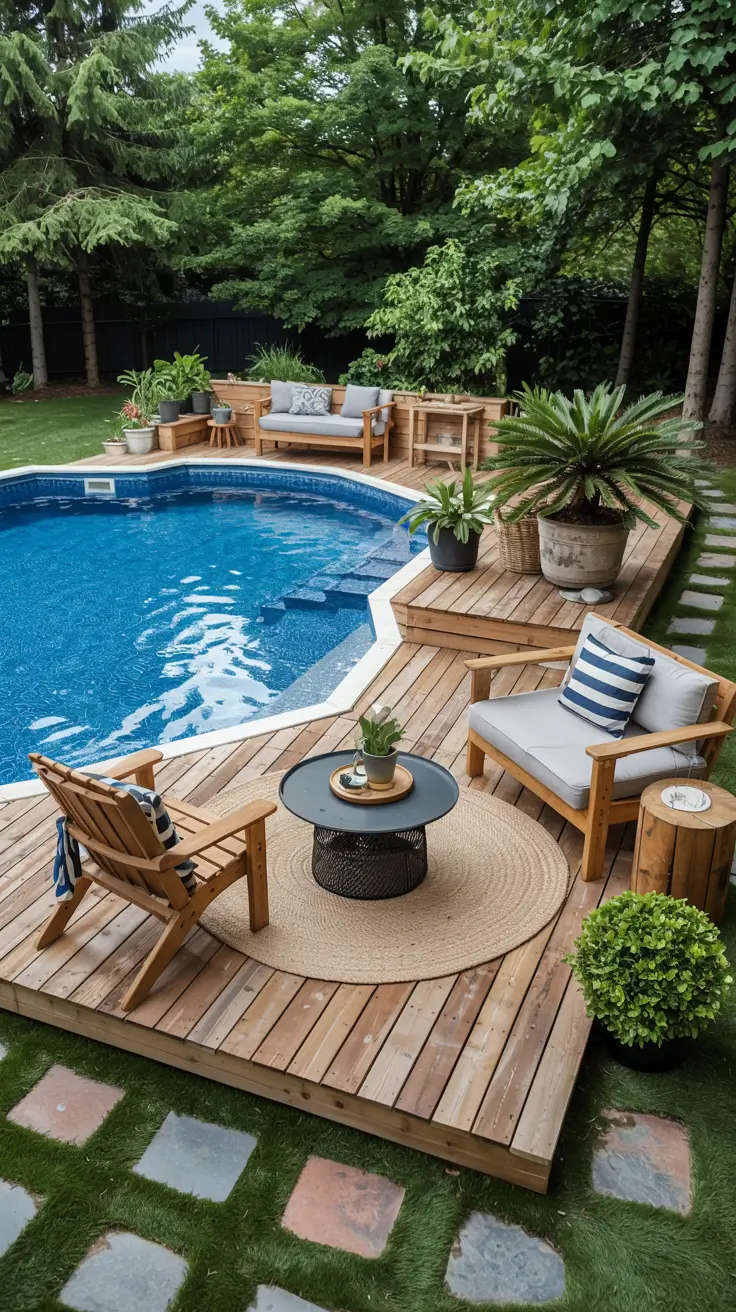Outdoor Pool Area Above Ground 2026: Stylish Ideas, Decor & DIY Inspiration
