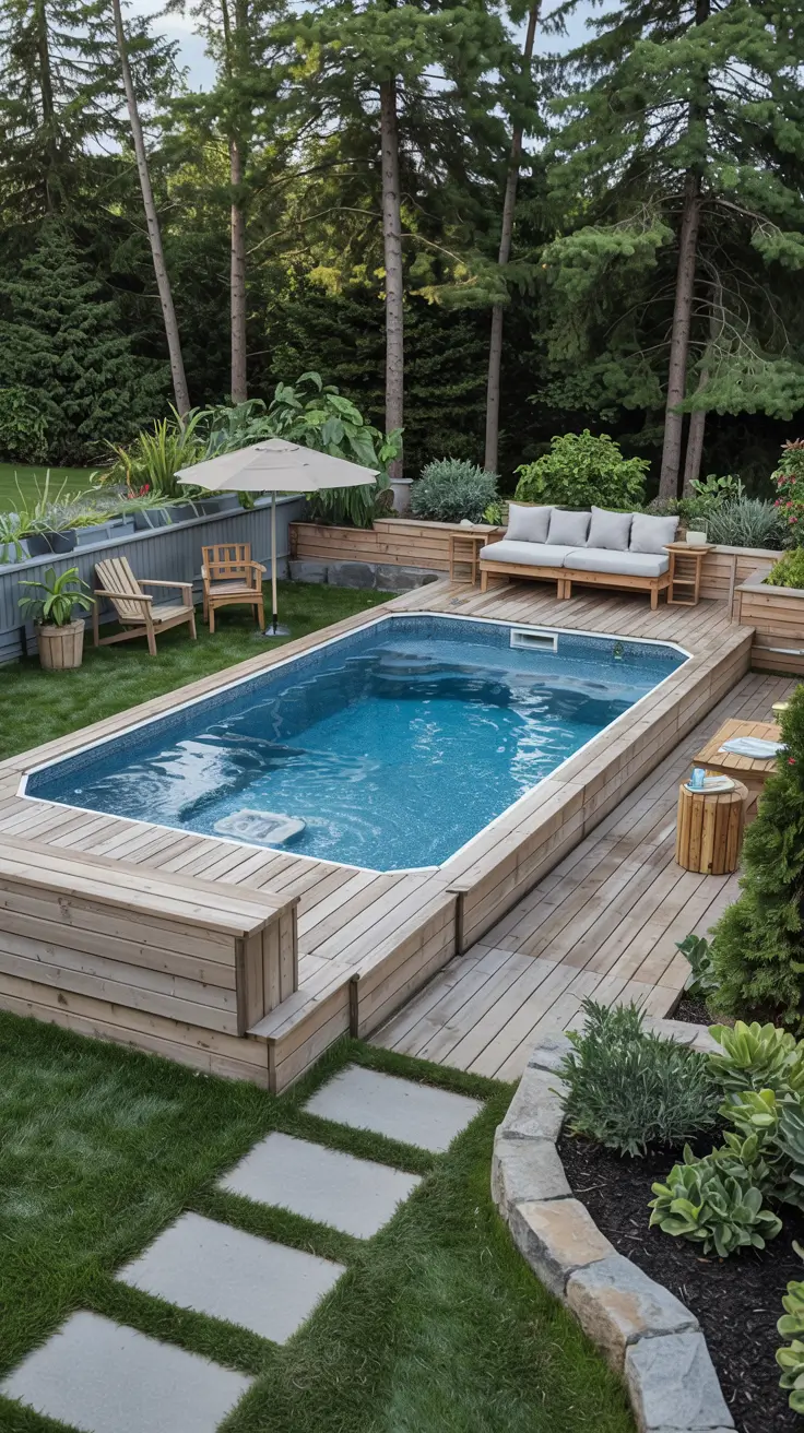 Outdoor Pool Area Above Ground 2026: Stylish Ideas, Decor & DIY Inspiration