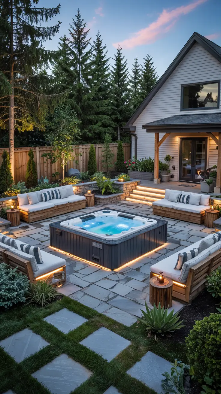 Outdoor Spa Ideas 2026: Jacuzzi, Backyard & At-Home Spa Inspiration