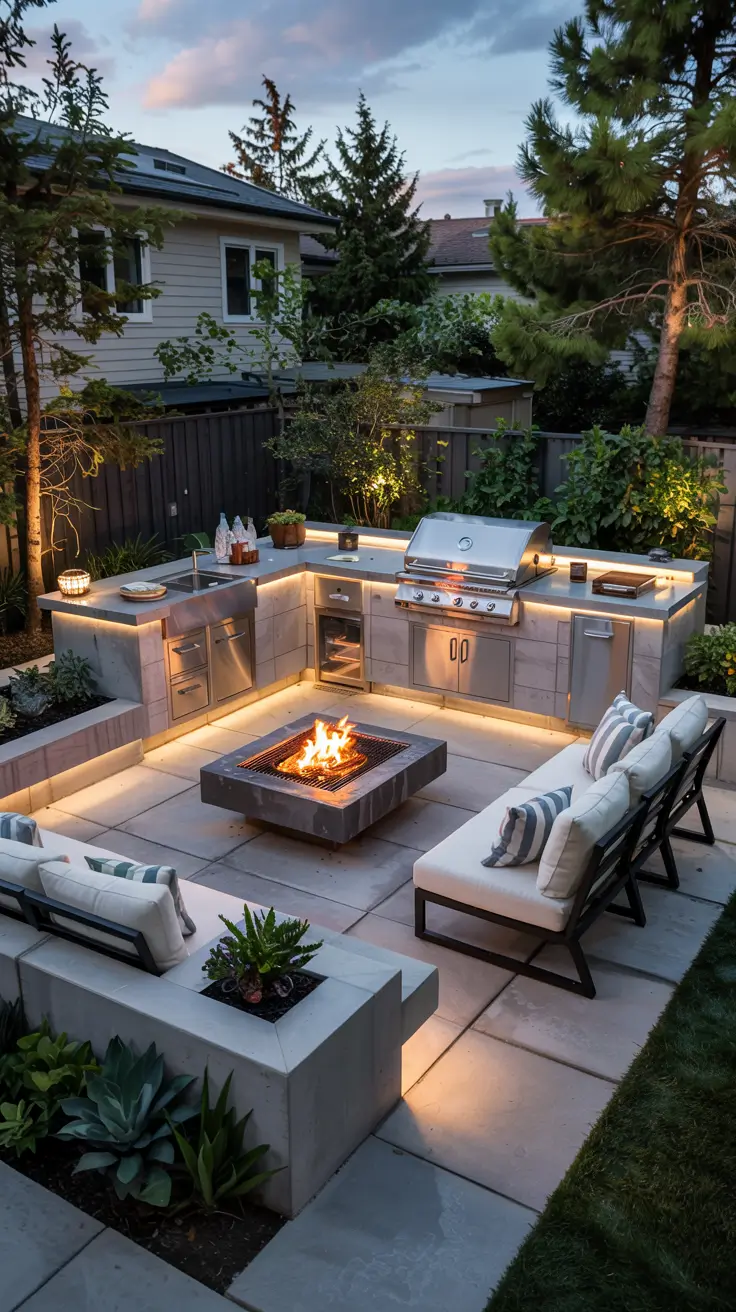 Outside Barbecue Area Ideas 2026: Modern, Covered & Backyard Designs