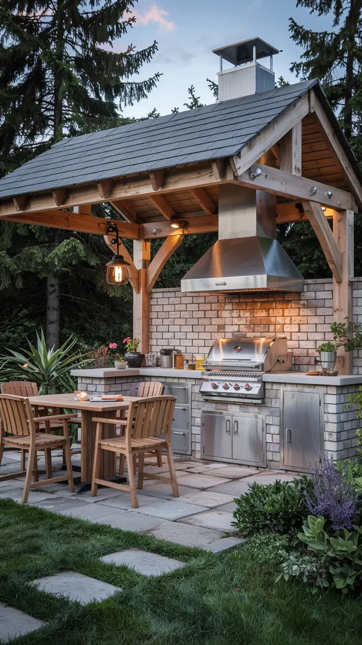 Outside Barbecue Area Ideas 2026: Modern, Covered & Backyard Designs