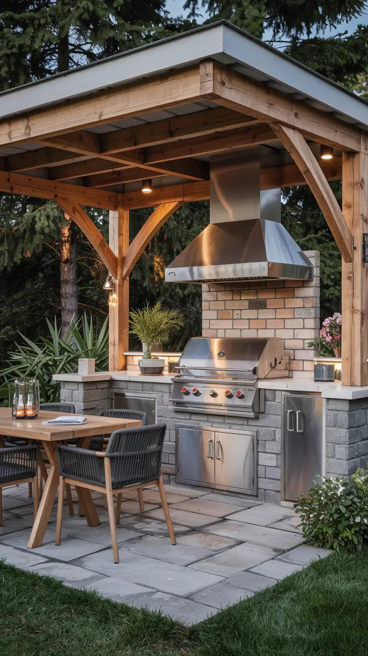 Outside Barbecue Area Ideas 2026: Modern, Covered & Backyard Designs