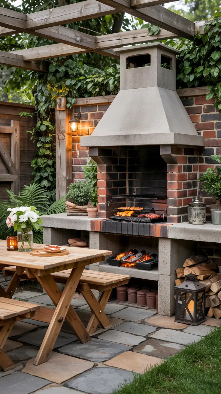 Outside Barbecue Area Ideas 2026: Modern, Covered & Backyard Designs