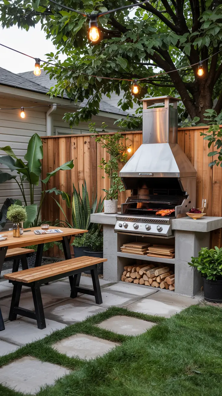 Outside Barbecue Area Ideas 2026: Modern, Covered & Backyard Designs