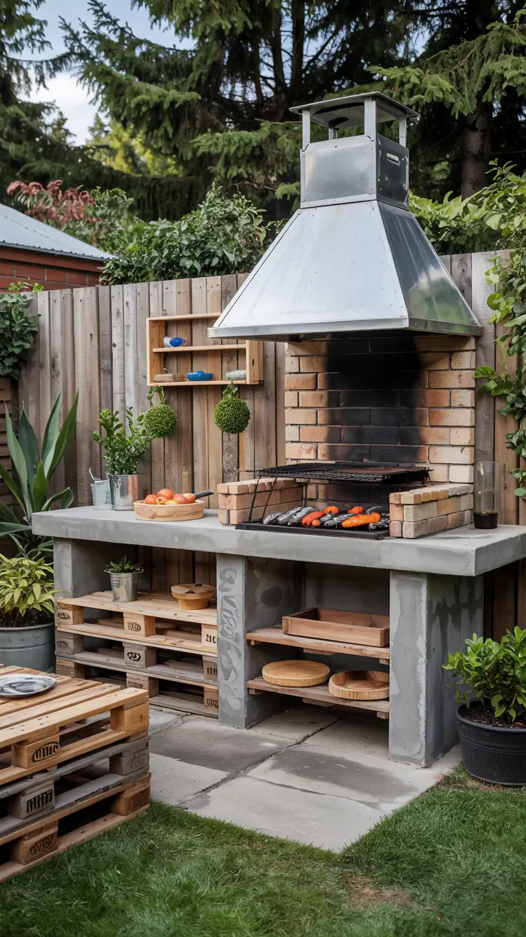 Outside Barbecue Area Ideas 2026: Modern, Covered & Backyard Designs