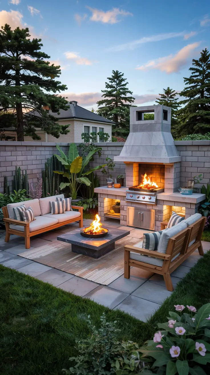 Outside Barbecue Area Ideas 2026: Modern, Covered & Backyard Designs