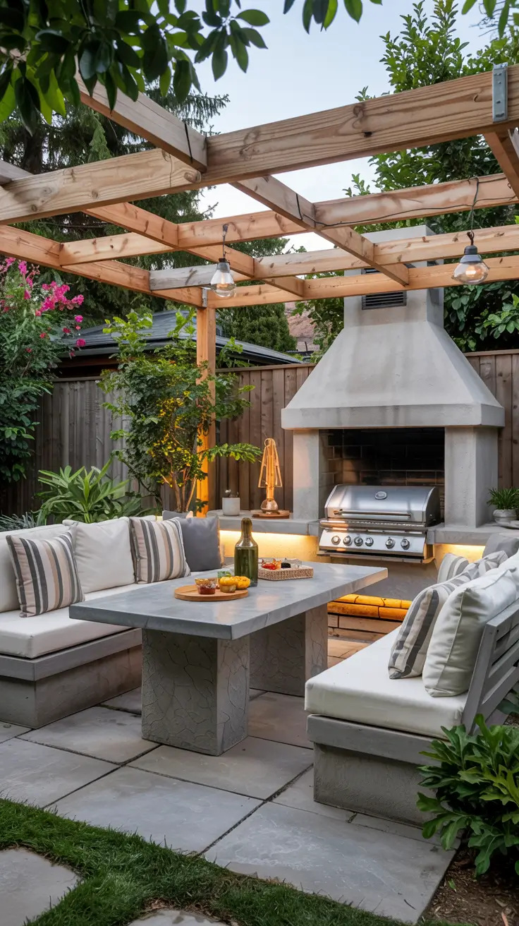 Outside Barbecue Area Ideas 2026: Modern, Covered & Backyard Designs