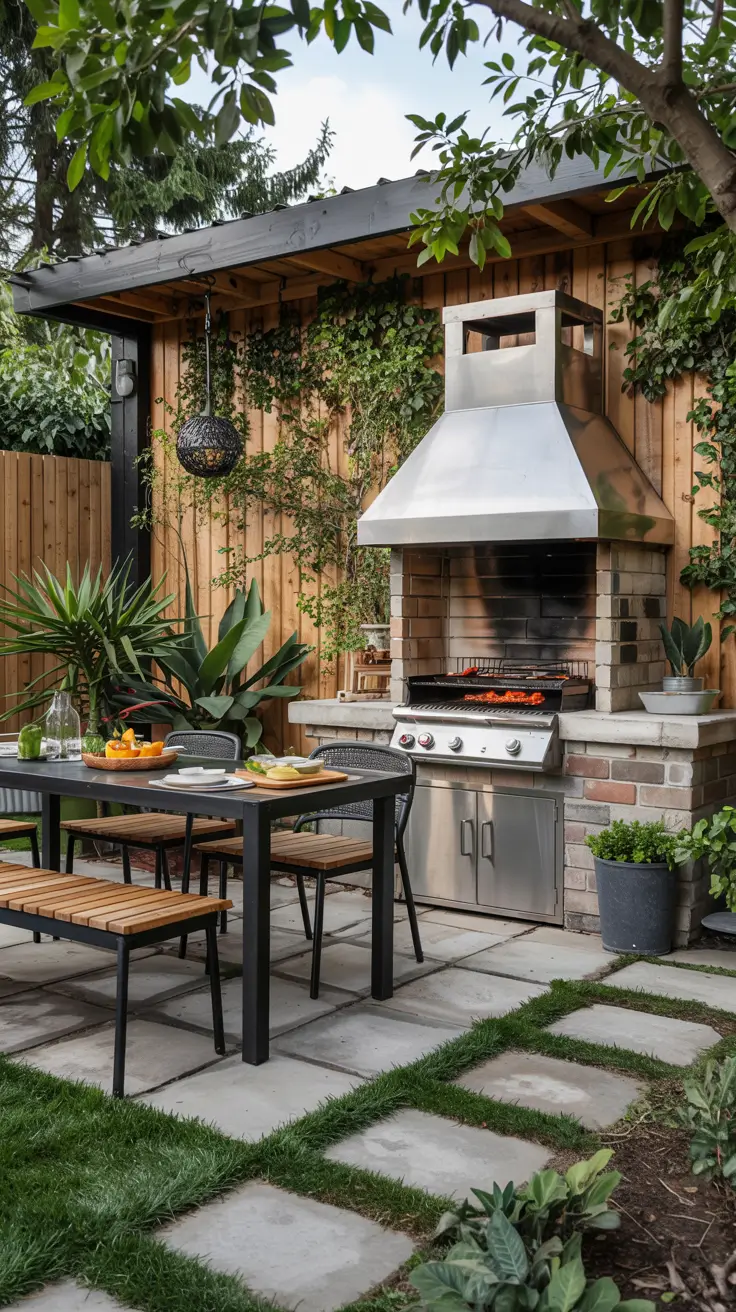 Outside Barbecue Area Ideas 2026: Modern, Covered & Backyard Designs