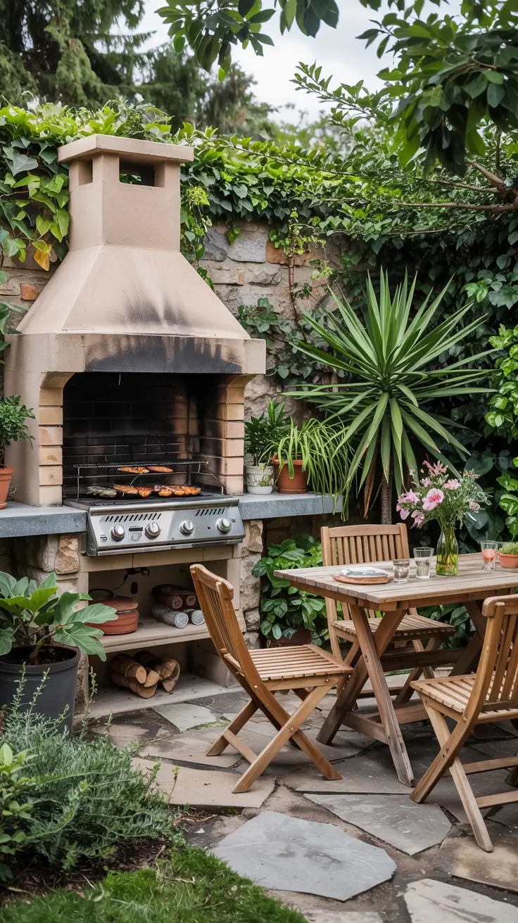 Outside Barbecue Area Ideas 2026: Modern, Covered & Backyard Designs