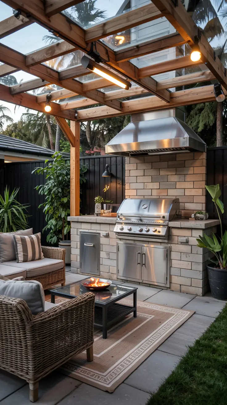 Outside Barbecue Area Ideas 2026: Modern, Covered & Backyard Designs